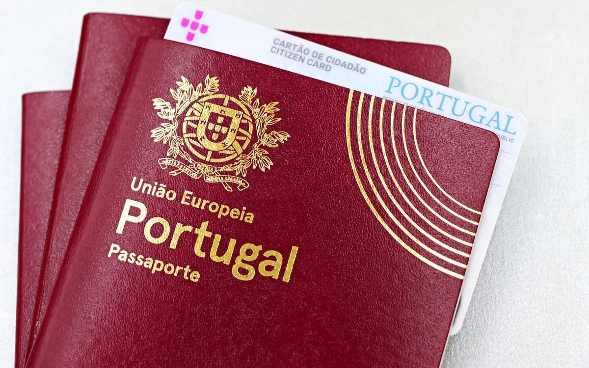 A passport representing citizenship.