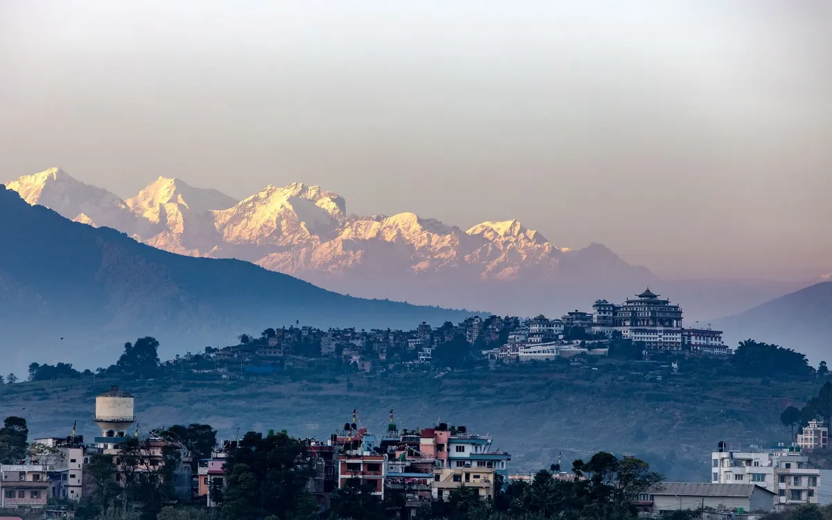 Mountains in Nepal.