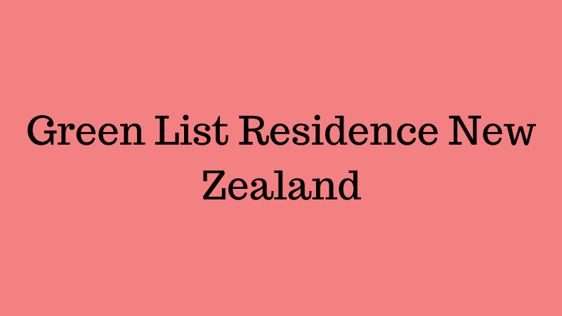 Green List Residence New Zealand