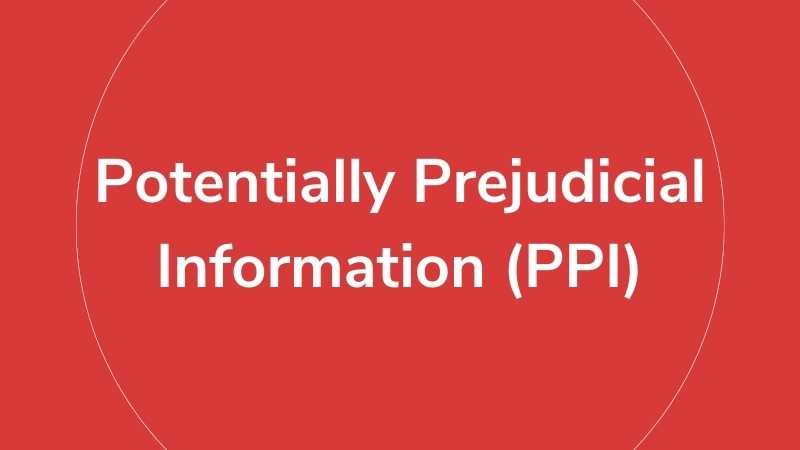 potentially-prejudicial-information-respond-to-a-ppi-letter