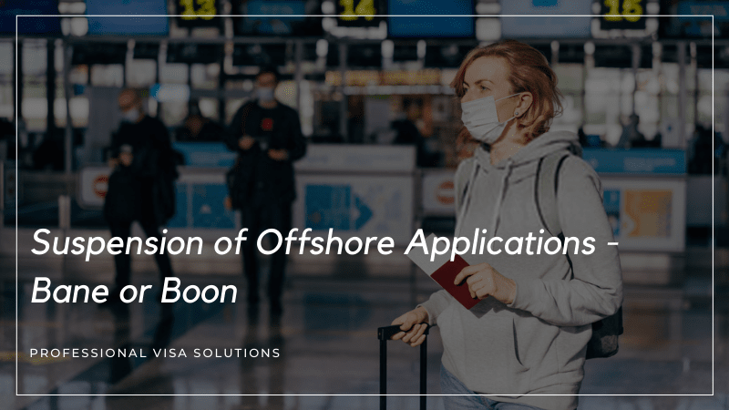 Suspension of Offshore Applications - Bane or Boon?
