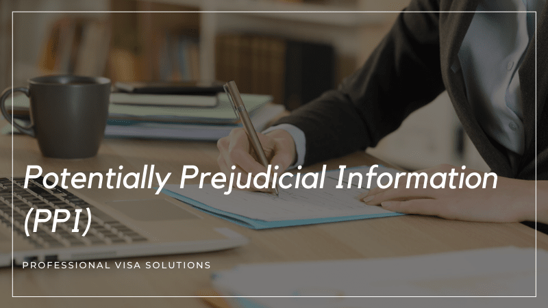 What Is Potentially Prejudicial Information PPI 