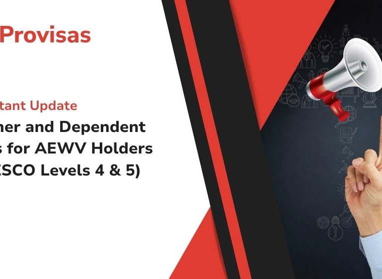 Important Update: Partner and Dependent Visas for AEWV Holders (ANZSCO Levels 4 & 5)